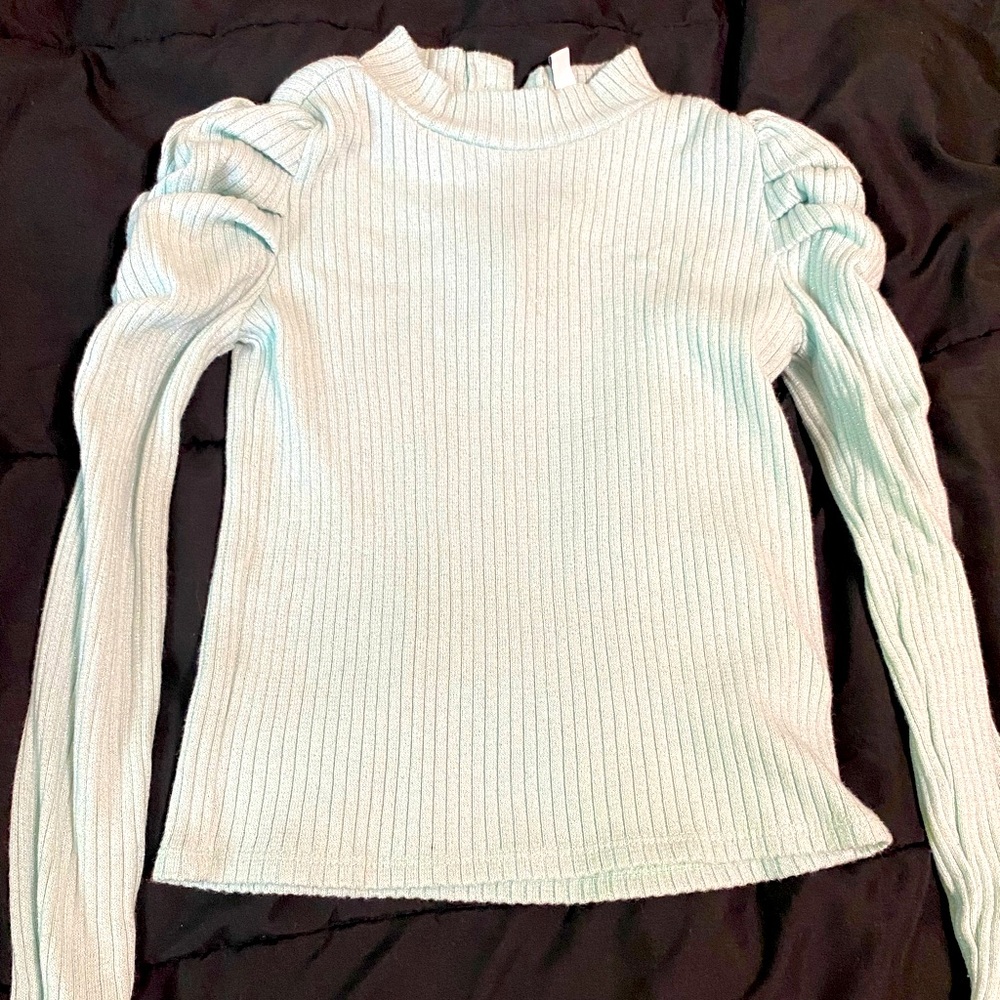 Janie and Jack girls long sleeve shirt, size 6, only used twice